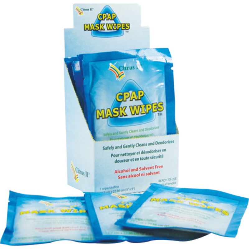 CPAP Mask Wipes Bx/12 (Foil Packs)