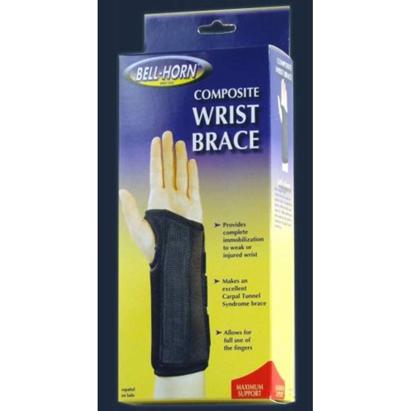 Composite Wrist Brace  Right Medium  Wrist Circum: 6 -7