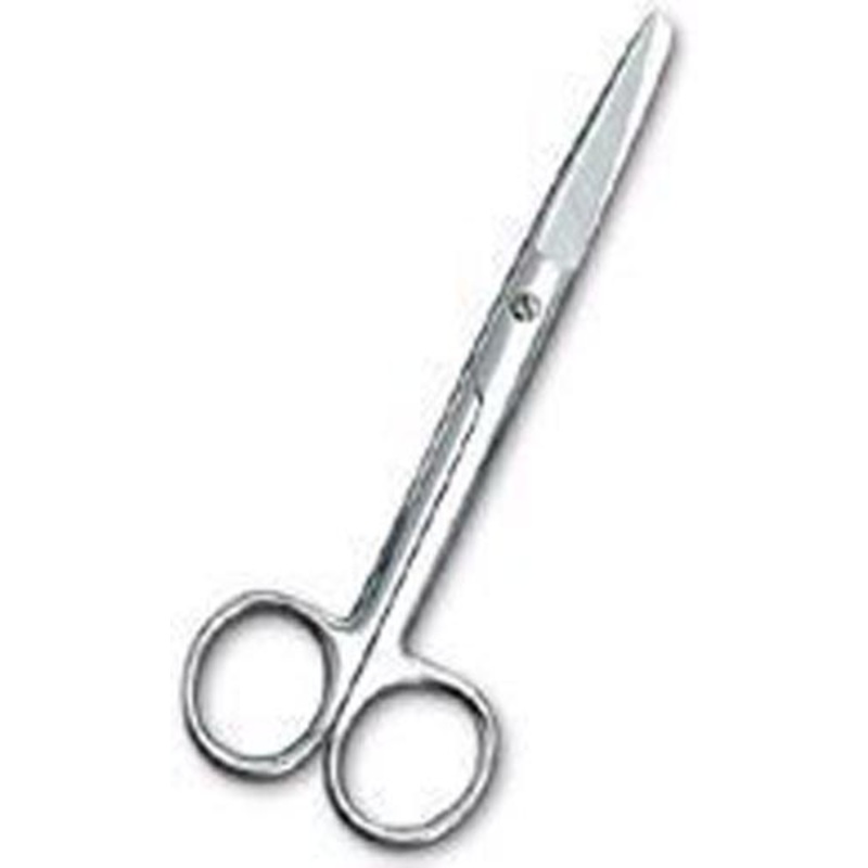 Operating Scissors-(Ostomy) Sharp/Blunt- 5 1/2  Straight