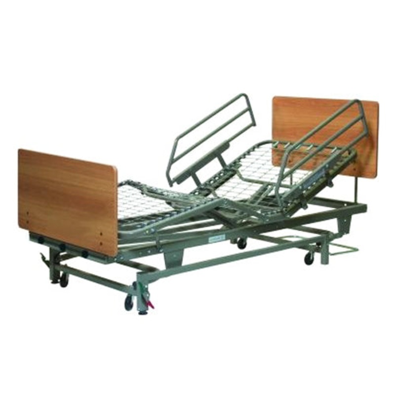 Eze-Lok Bed 80  Manual Hi-Lo Spring Low Bed