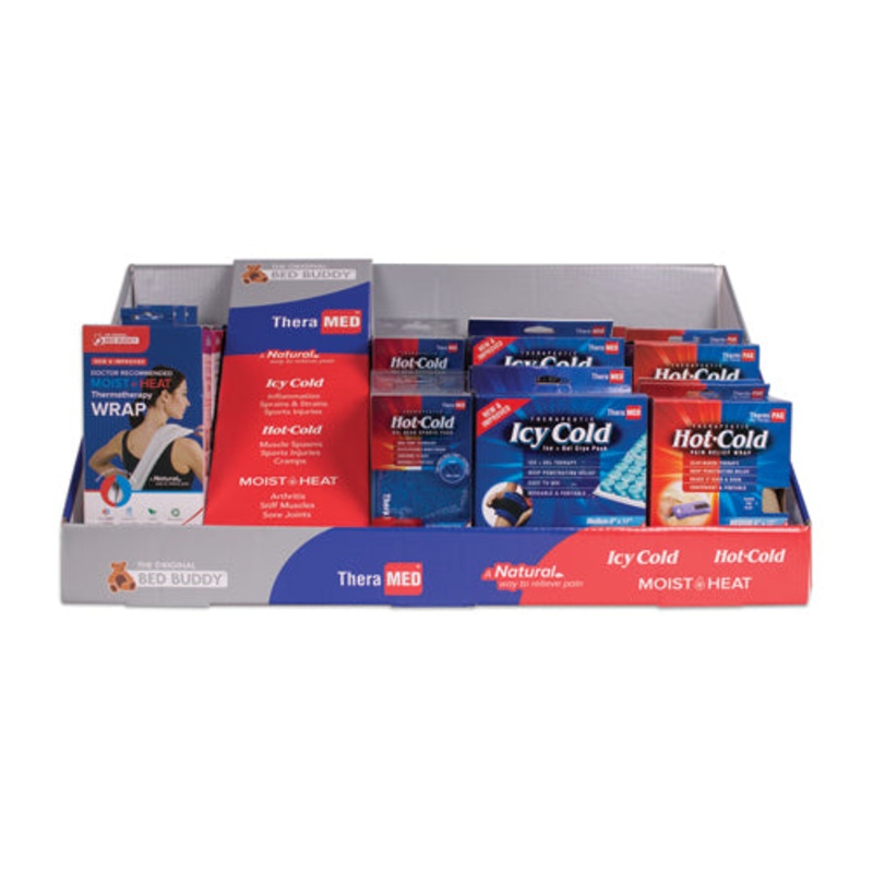 Hot / Cold Pack Display with Various Styles – Countertop