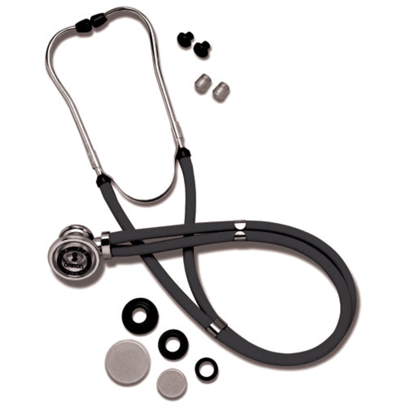 Sprague Rappaport Stethoscope Black  Omron