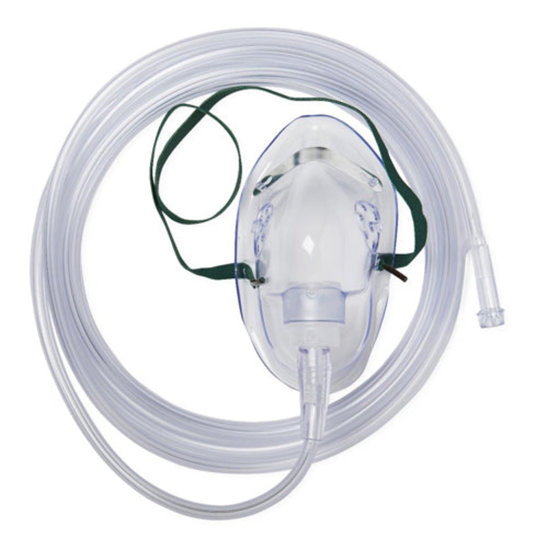 Oxygen Mask Pediatric w/7′ Tubing  Medium Conc (each)