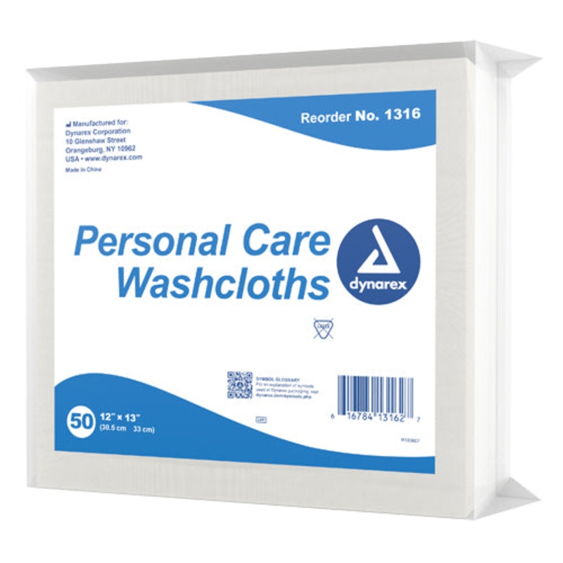 Washcloths – Dry  Pk/50 Disposable  12  x 13