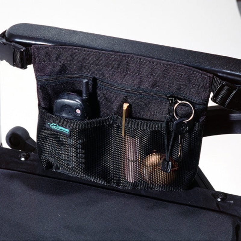 EZ Accessories Scooter Arm Tote Small  8.5  x 9  x 1  Blk