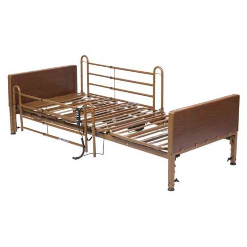 Competitor II Bed Package Man Ht  Adj Bed w/Rails Mattrs