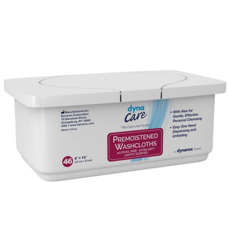 Washcloths – Premoistened And Disposable  Tub/46