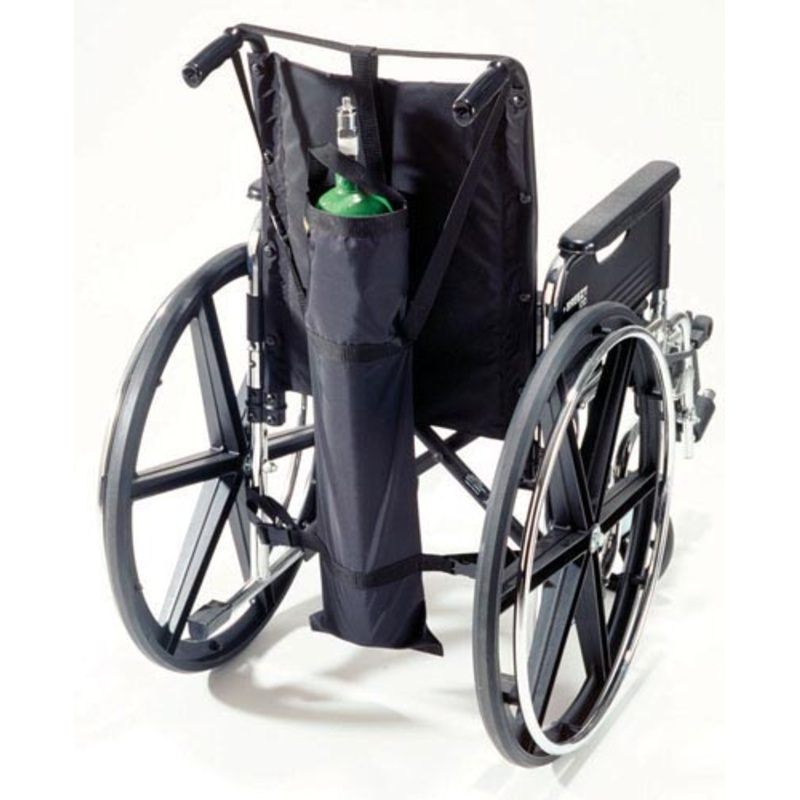 Wheelchair Oxygen Bag for D or E Tank