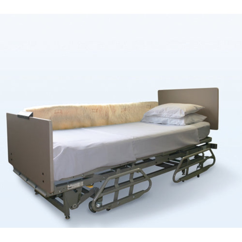 Synthetic Sheepskin Bed Rail Pads  18  x 60   Pair