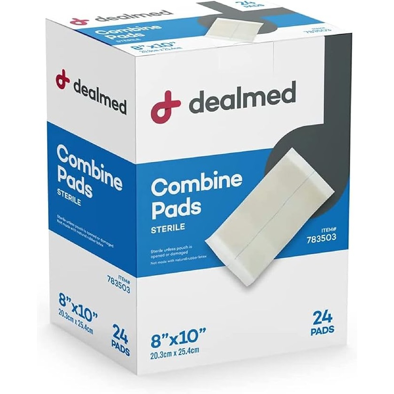 ABD Combine Pad Sterile 8 x 10  24/Bx Online Price Only