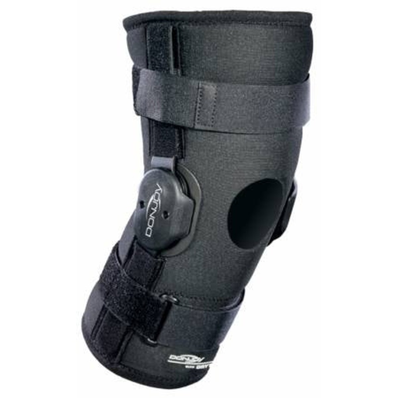 Hinged Knee Support Sleeve w/ Open Popliteal & Horseshoe  XS