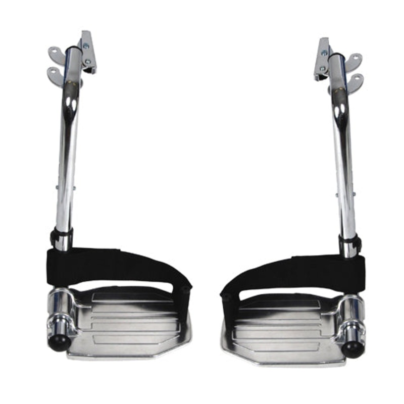 Swing-Away Footrests Only for Wheelchair – Aluminum (pr)