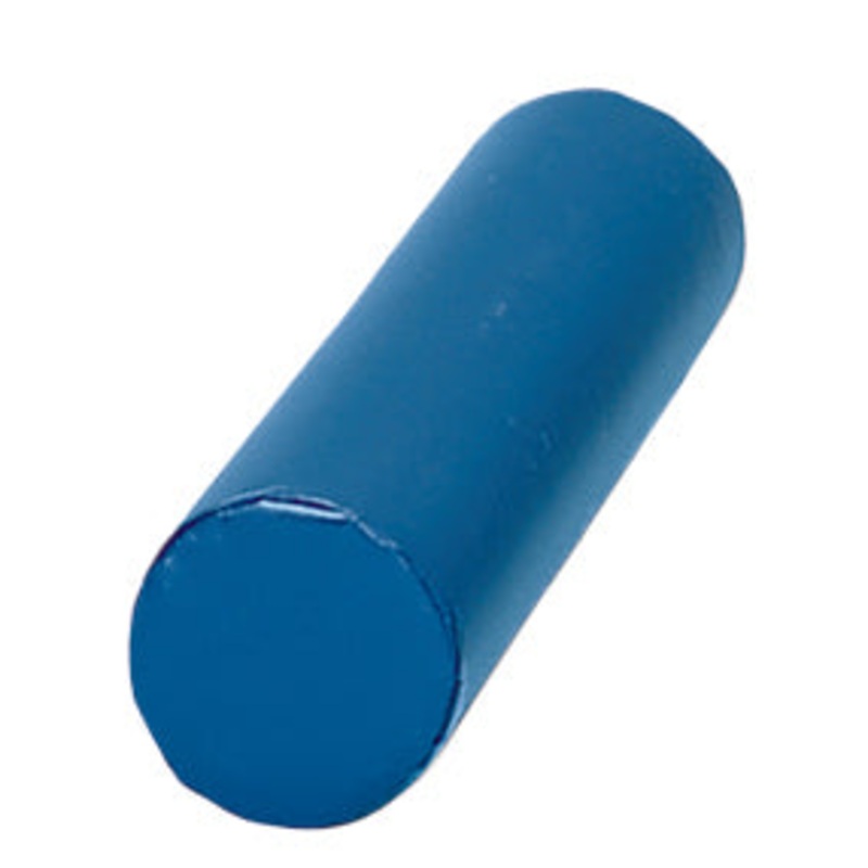 Vinyl Covered Bolster Roll Black 14  x 48