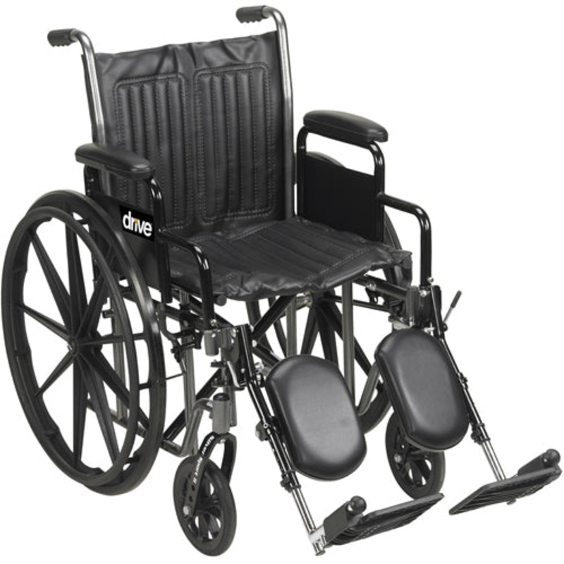 Wheelchair Econ Rem Desk Arms 20   w/ELR’s  Dual Axle