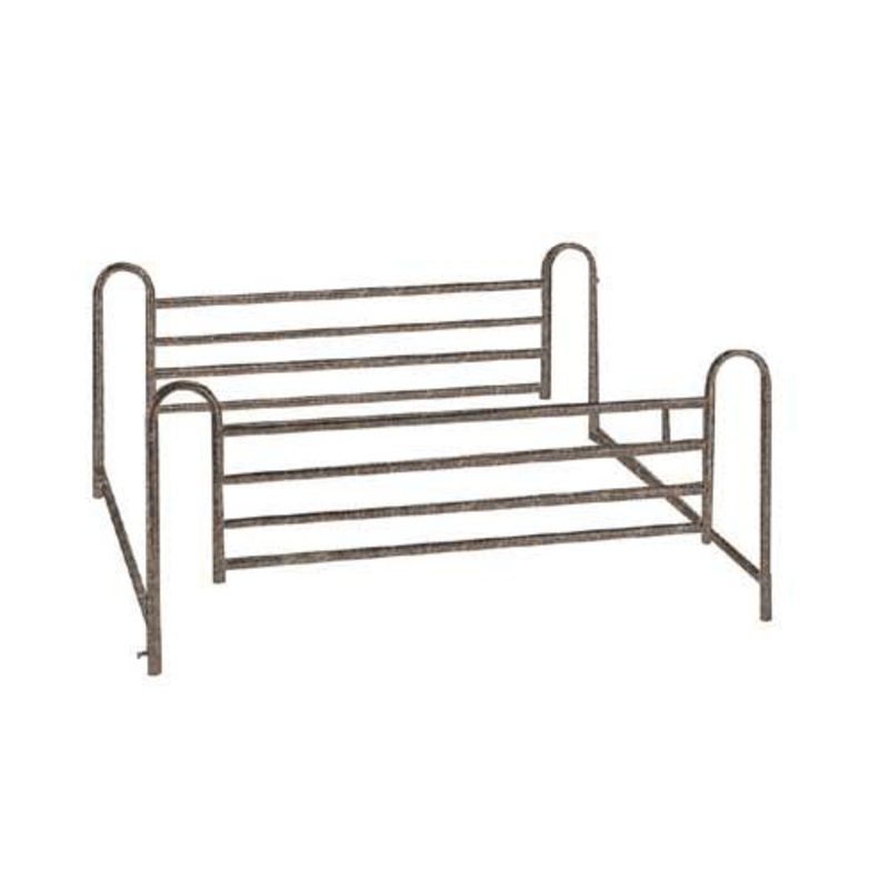 Full Length Hospital Bed Rails (Pair)
