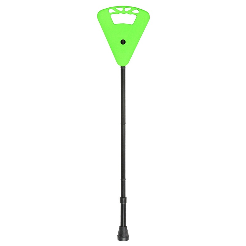 Flipstick Folding Adjustable Seat Cane (Neon Green)