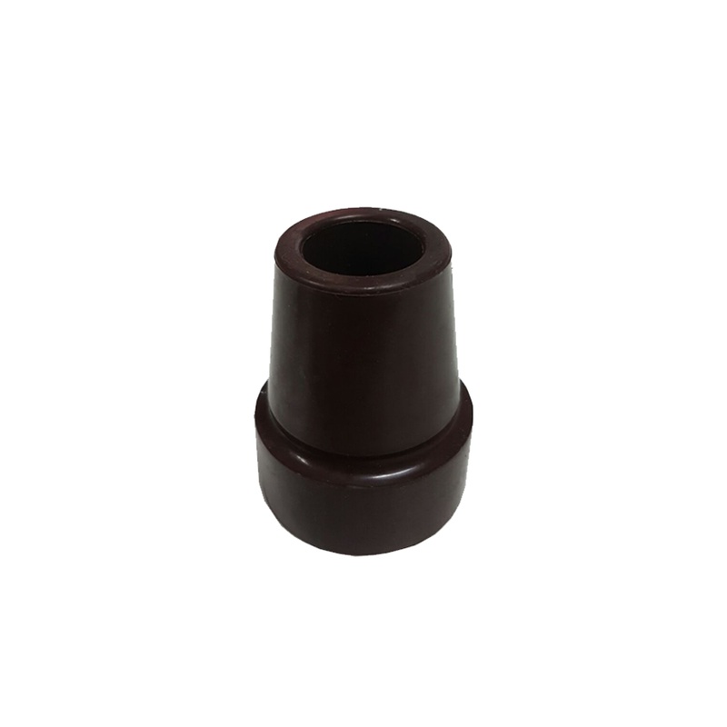 Sturdy Rubber Cane Tips (Coffee) by The Cane Collective