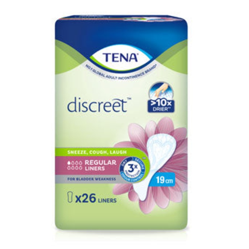 TENA Discreet Regular Liner 26s