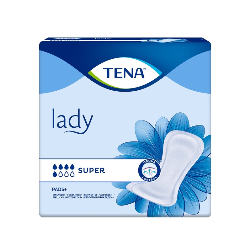 TENA Lady Super|1 Pack (30 pcs)|1 Carton (6 Packs)