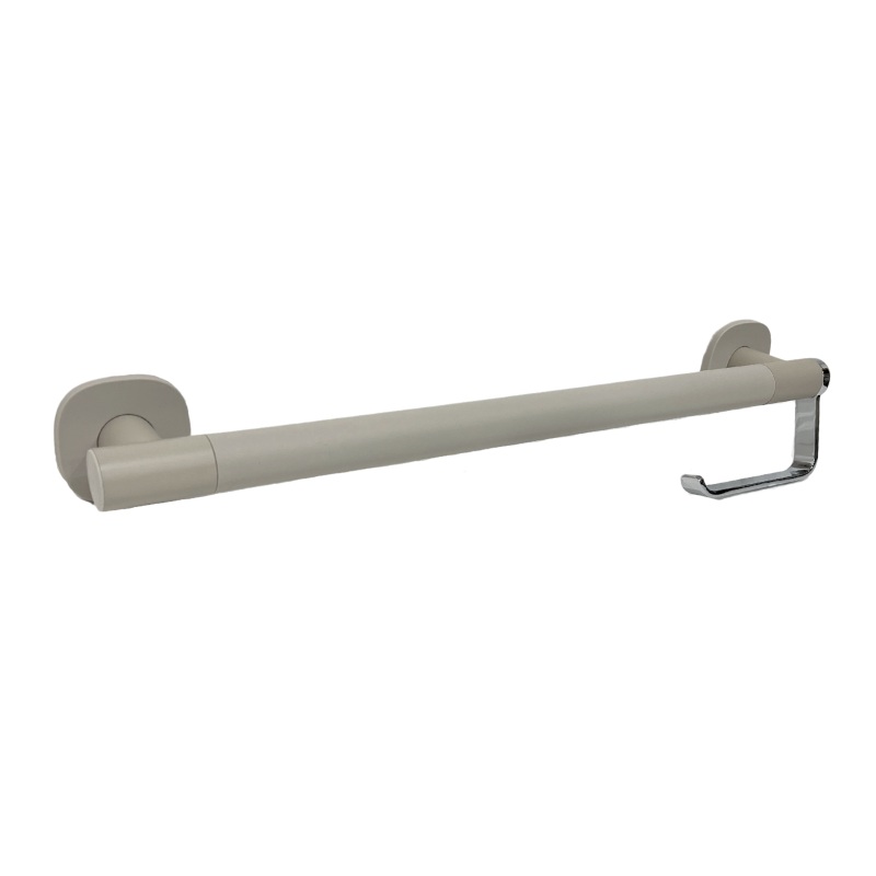 AngelGrip Integrated Grab Bar (Toilet Paper Holder)