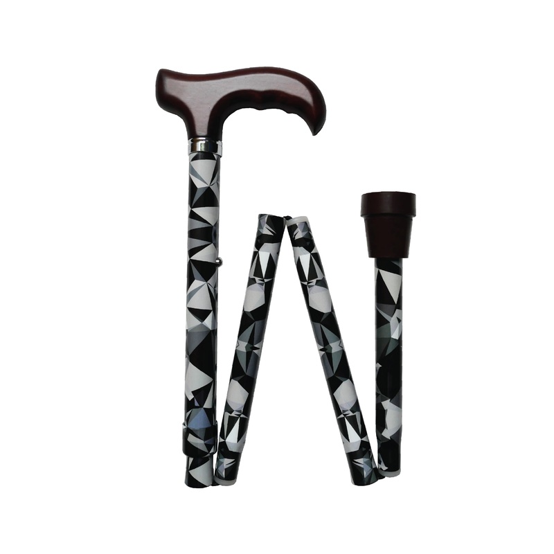 Chess Fractal Walking Cane