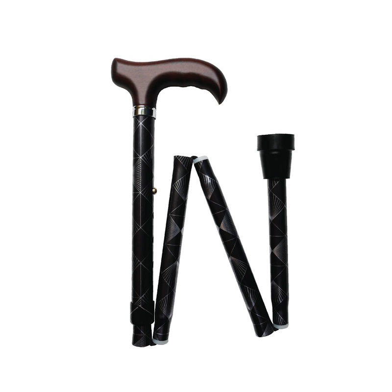 Newton Black Walking Cane