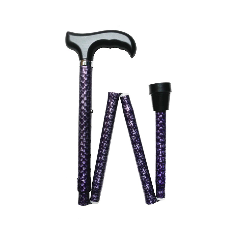 Toby’s Purple Walking Cane