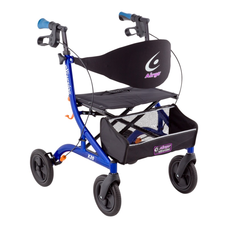 Airgo Excursion Rollator|Pacific Blue