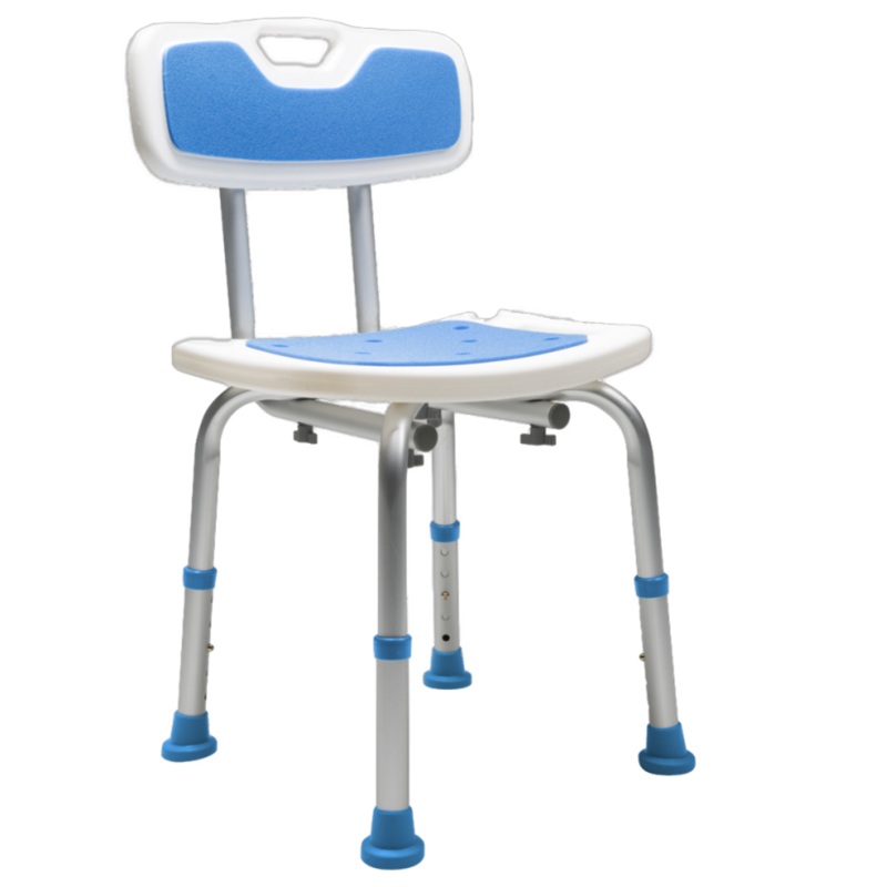 PCP Adjustable Padded Bath Safety Seat With Backrest