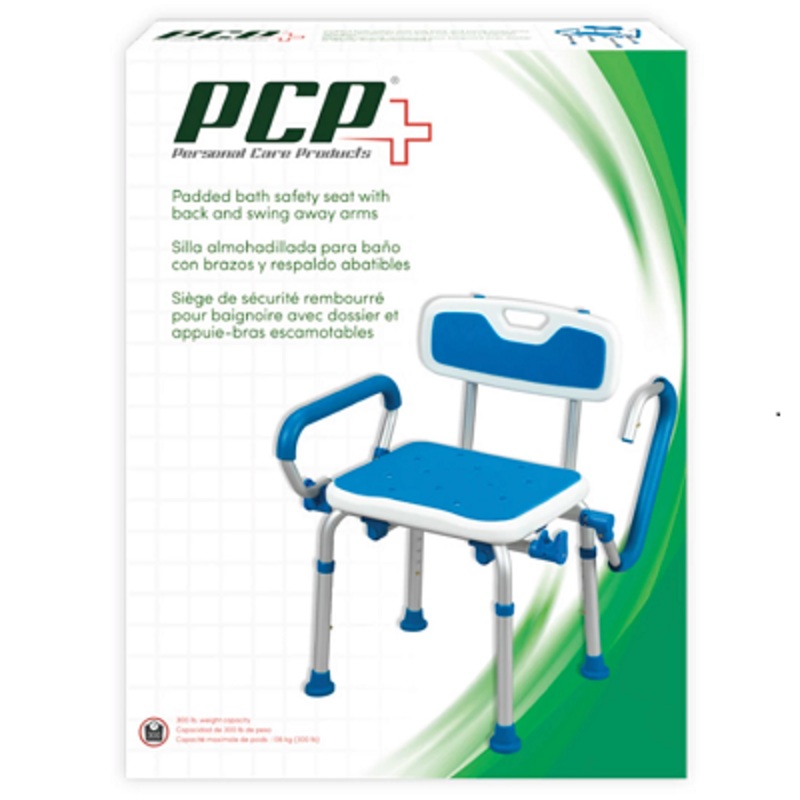 PCP Bath Safety Seat w/BackRest