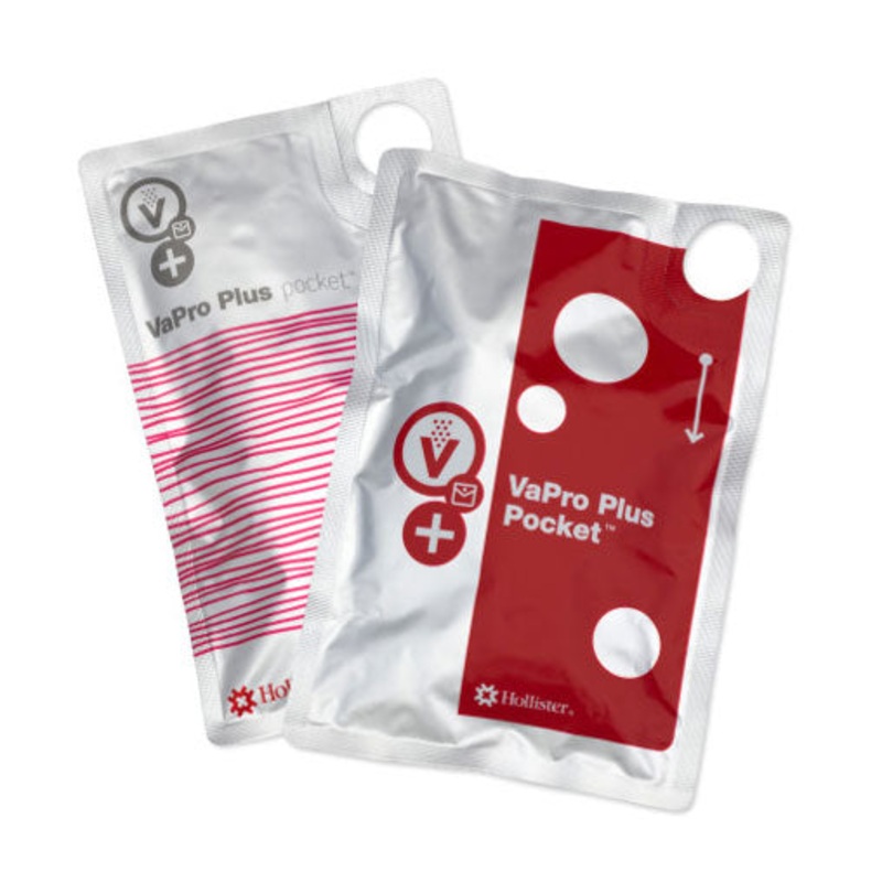 VaPro Plus Pocket Intermittent Catheter, 14 Fr, Item No 71142, 30 Count