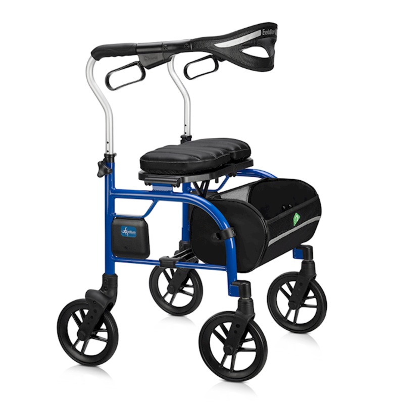 Evolution Trillium Rollator, Chinatown Blue, Tall