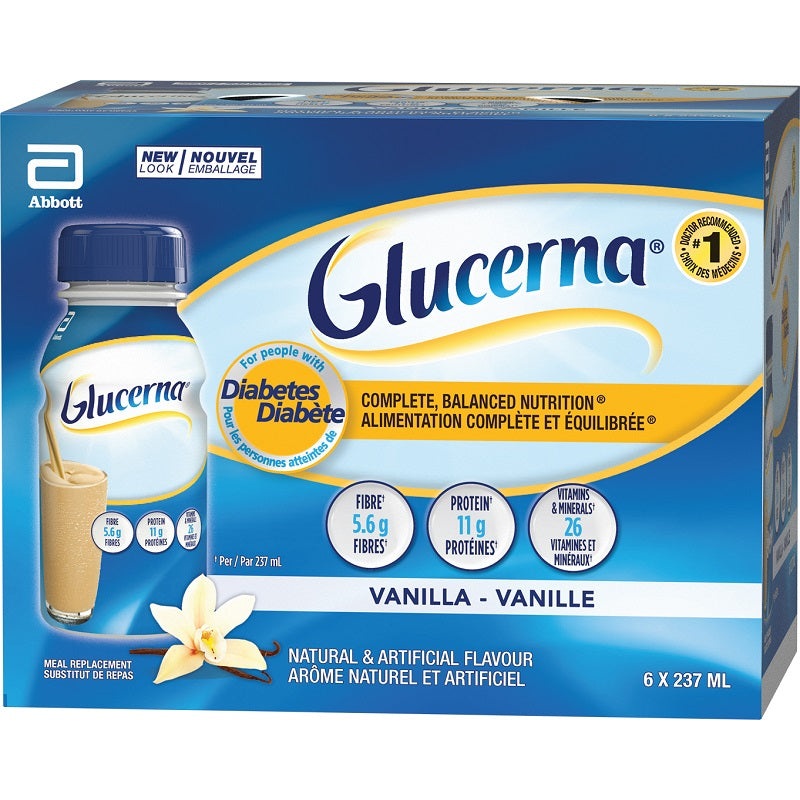 Glucerna Nutritional Drink|Vanilla|Chocolate