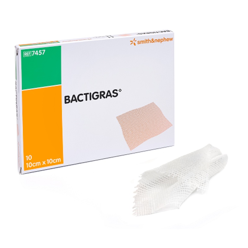 BACTIGRAS Dressing, 10 Count