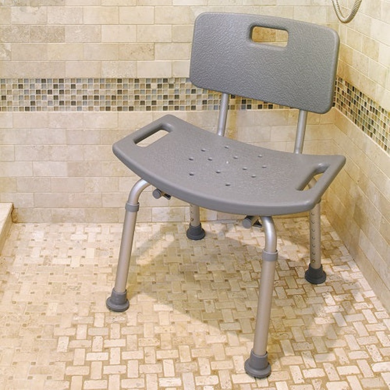 BIOS Adjustable Bath Bench with Back