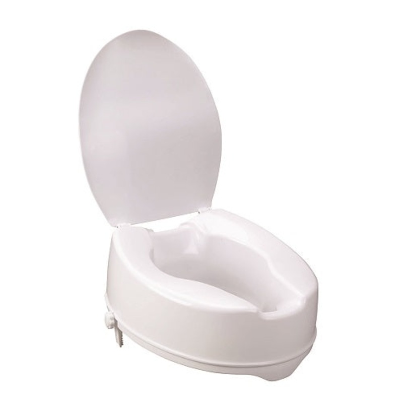 BIOS Raised Toilet Seat with Lid 4