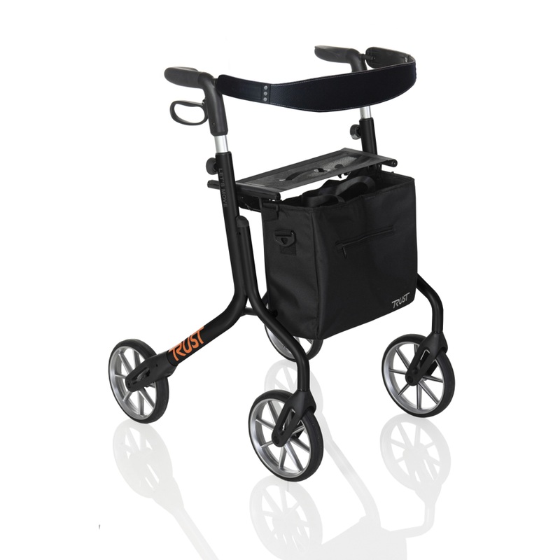 Stander Let’s Move Rollator|Black|Graphite