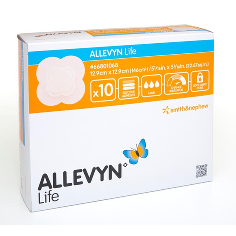 Allevyn Llife Adhesive Foam Dressing