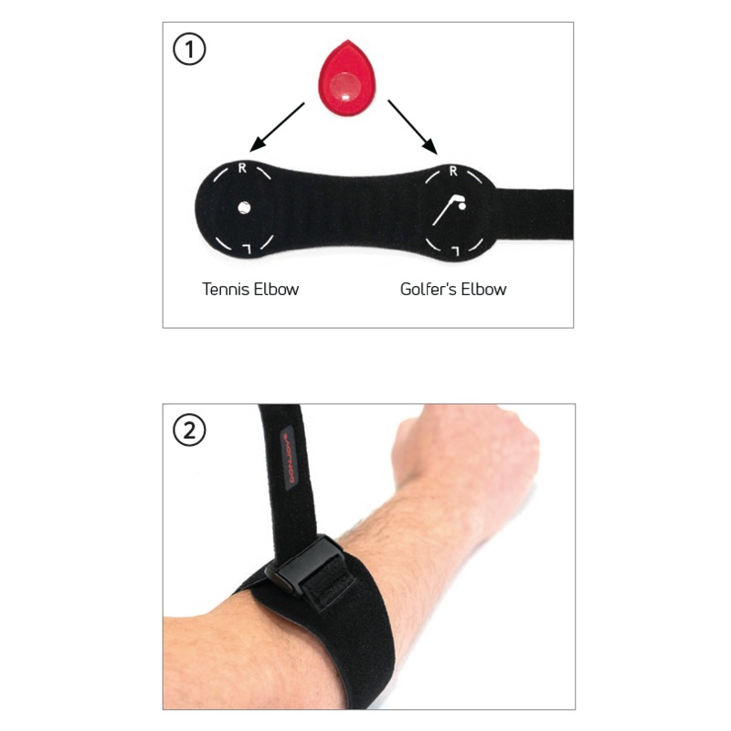 Epiforce Strong, Elbow Strap – Golfer And Tennis Elbow