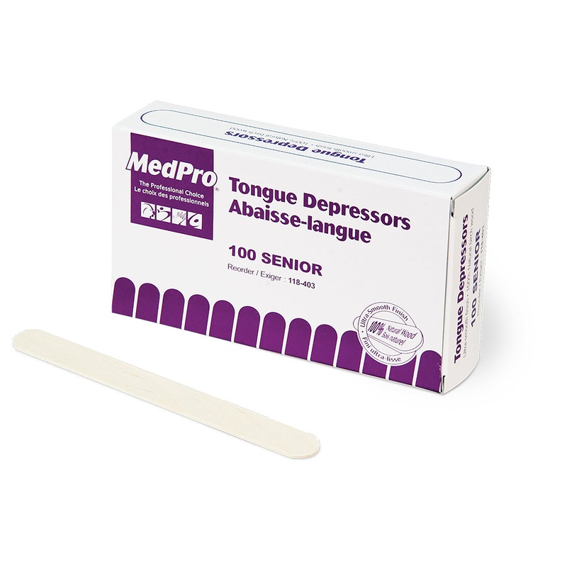 Medpro Tongue Depressors Sr (100 Count)