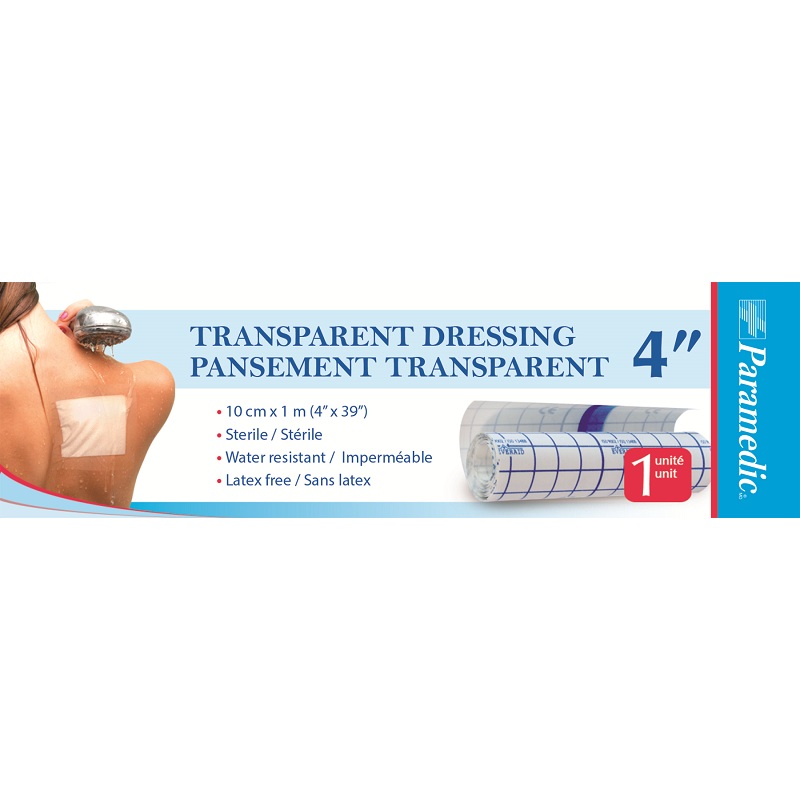 Paramedic Canada Transparent Dressing 4”
