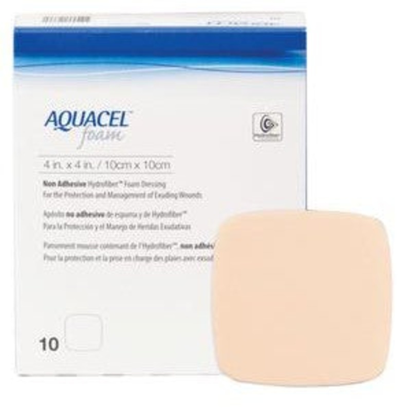 Aquacel Foam Dressing item no. 420633, 4 x 4
