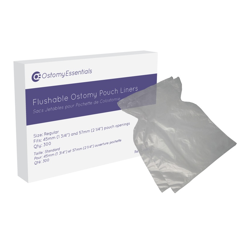 Attiva Ostomy Essentials  Pouch Liners Item No. FPL-1, 100 Count