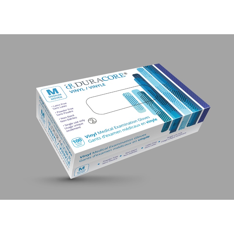 DURACORE Vinyl Glove (100 Count)