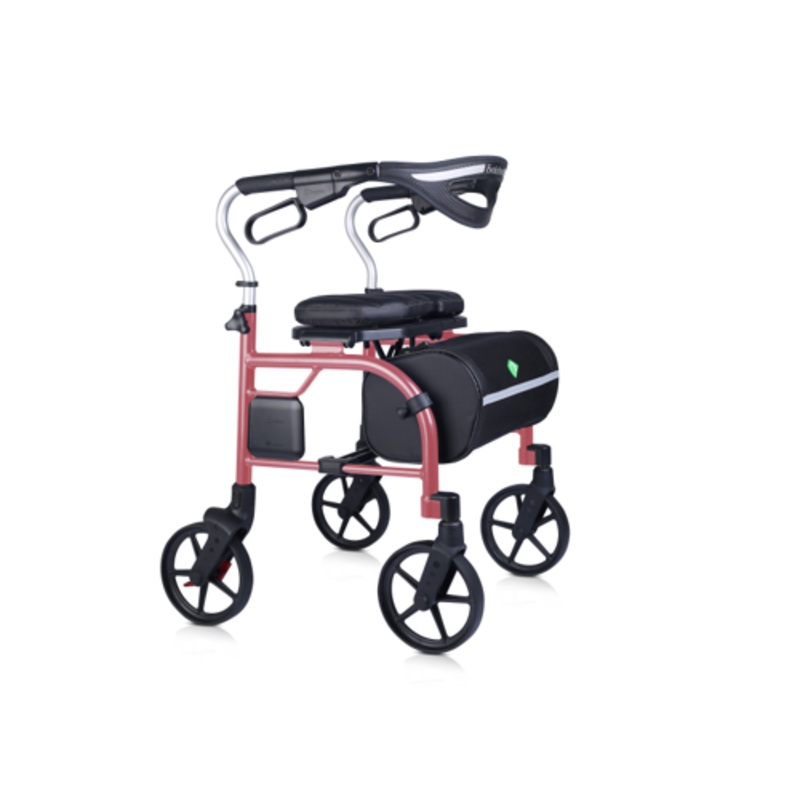 Evolution Trillium Rollator, Shiraz Red, Tall
