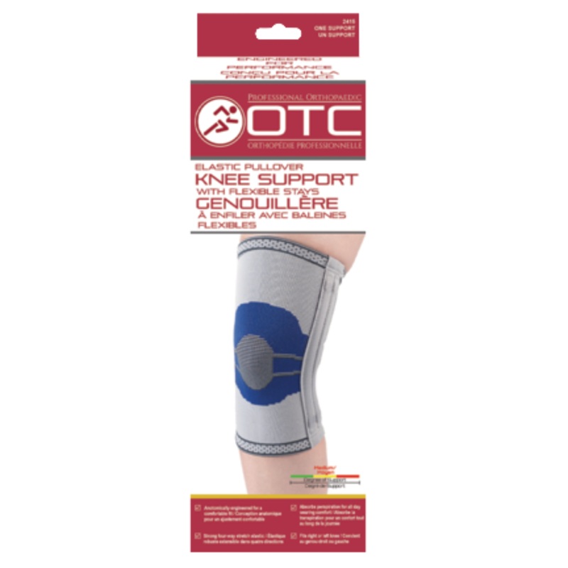 OTC Knee Support With Spiral Stays & Criss-Cross Design