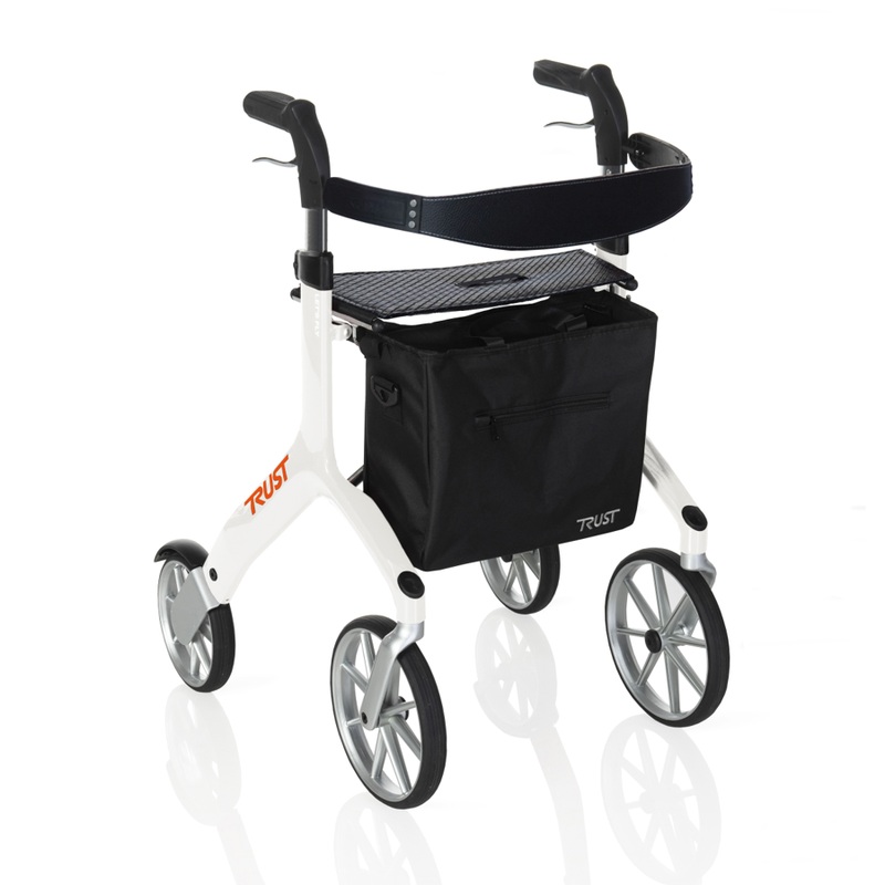 Stander Let’s Fly Rollator|White