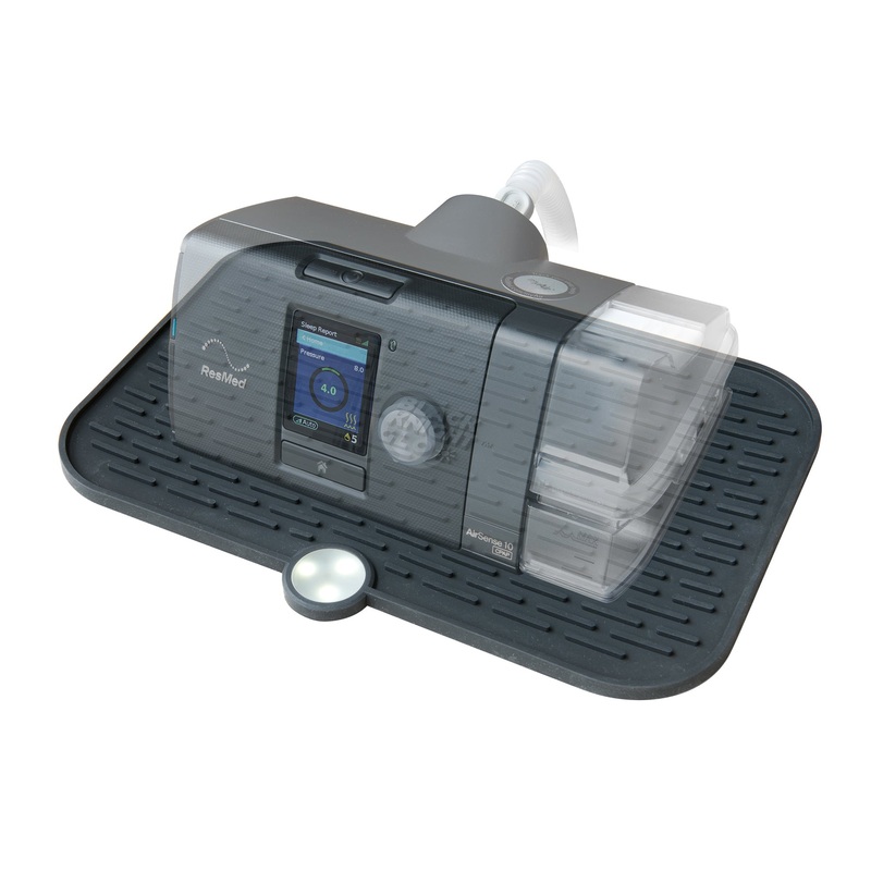 CPAPology Black Knight Glo CPAP Mat