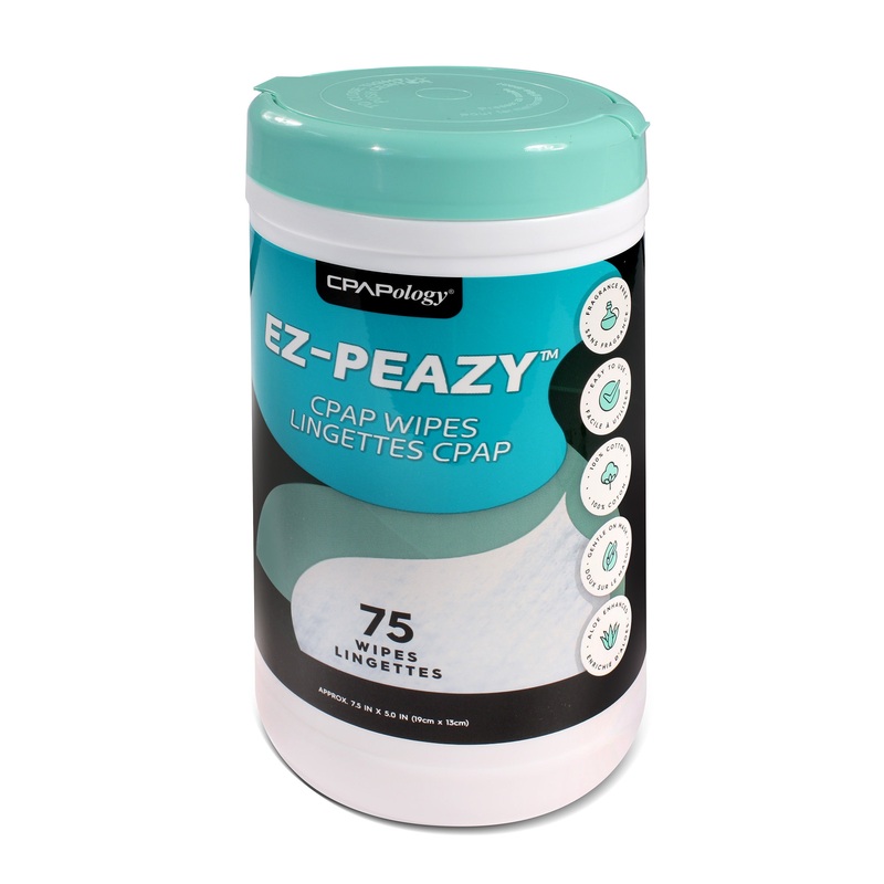 CPAPology EZ-Peazy CPAP Wipes