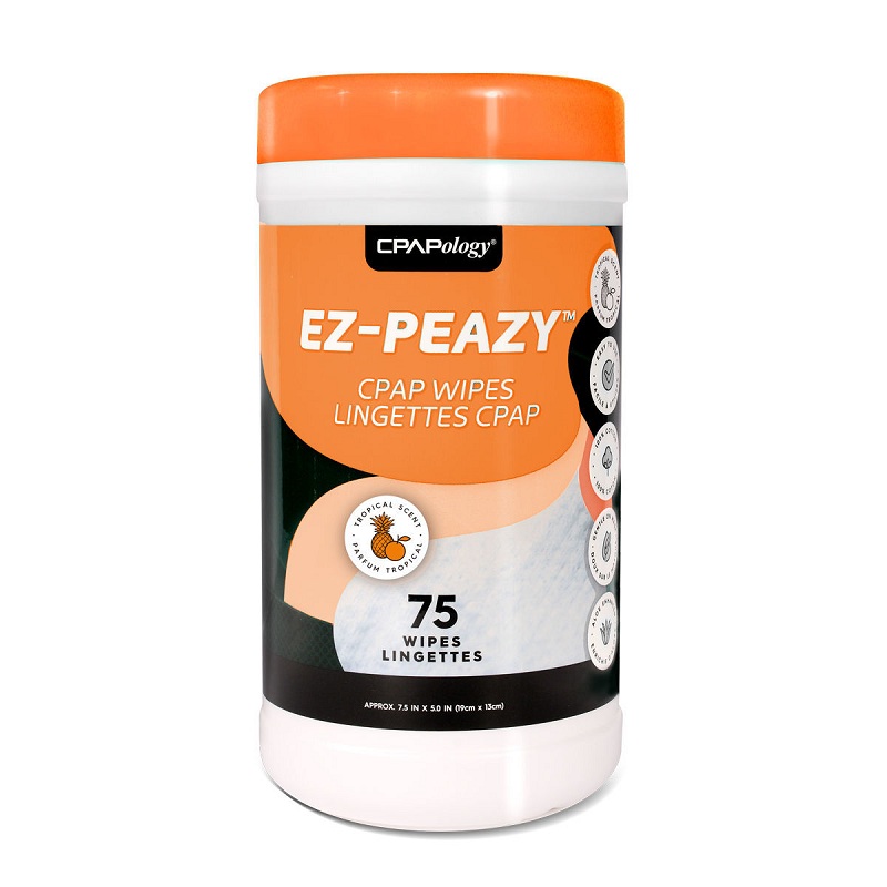 CPAPology EZ-Peazy CPAP Wipes – Tropical